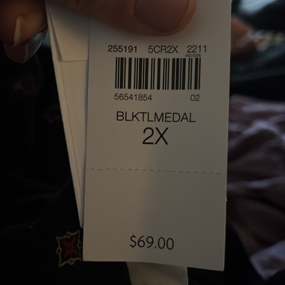 J Jill NWT size 2X Peasant Top - Picture 3 of 3